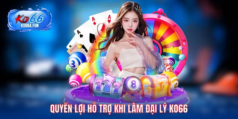 Quyền lợi hỗ trợ khi làm đại lý KO66